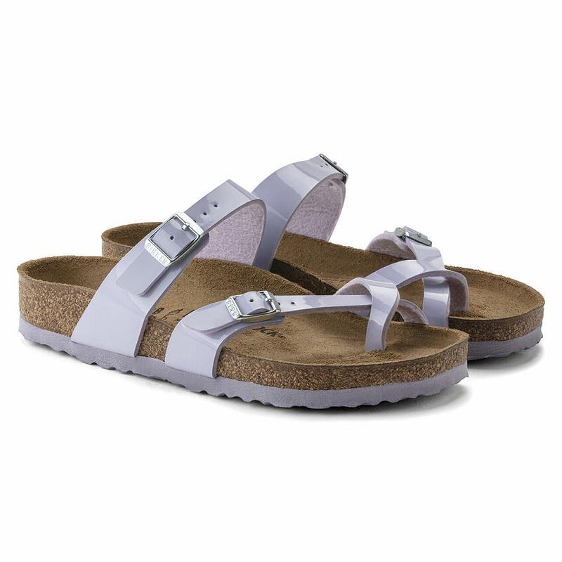 Birkenstock Lak Birko Flor Mayari Dame Lilla | DK 403MQZ